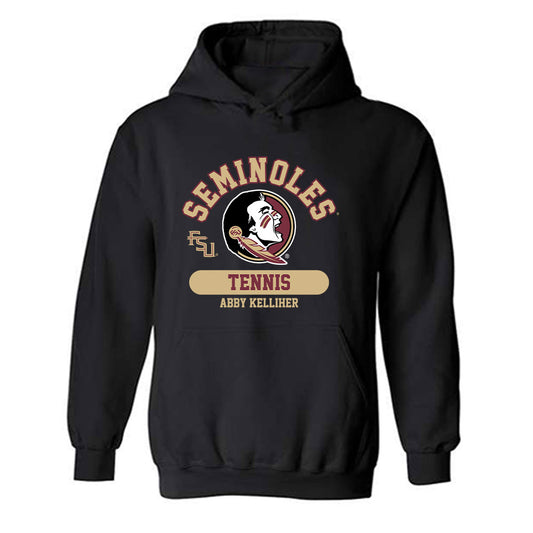 FSU - NCAA Women's Tennis : Abby Kelliher - Classic Fashion Shersey Hooded Sweatshirt-0