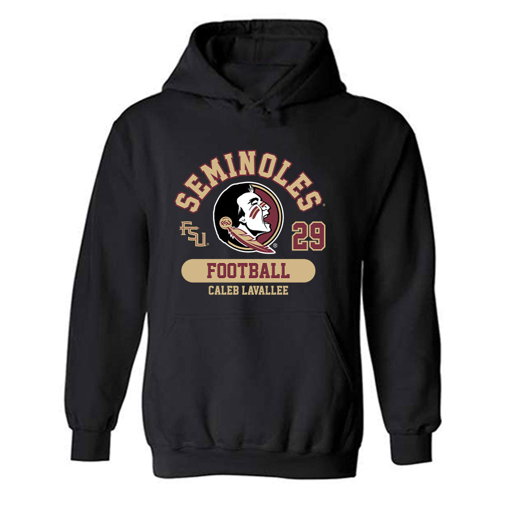 FSU - NCAA Football : Caleb LaVallee - Classic Fashion Shersey Hooded Sweatshirt-0