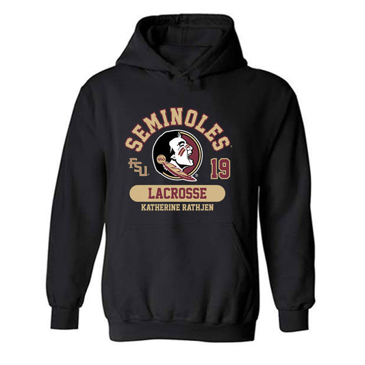 FSU - NCAA Women's Lacrosse : Katherine Rathjen - Classic Fashion Shersey Hooded Sweatshirt-0