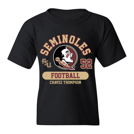 FSU - NCAA Football : Chavez Thompson - Classic Fashion Shersey Youth T-Shirt-0