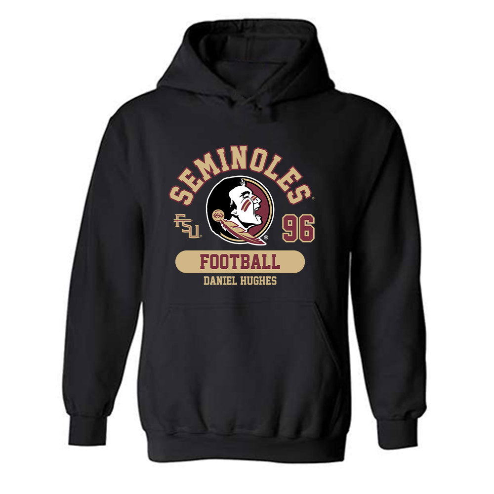 FSU - NCAA Football : Daniel Hughes - Classic Fashion Shersey Hooded Sweatshirt-0