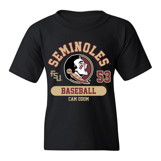 FSU - NCAA Baseball : Cam Odom - Classic Fashion Shersey Youth T-Shirt-0
