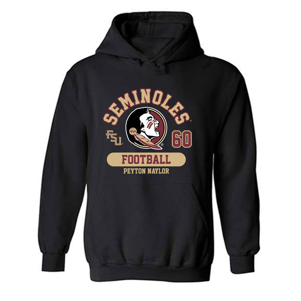 FSU - NCAA Football : Peyton Naylor - Classic Fashion Shersey Hooded Sweatshirt-0
