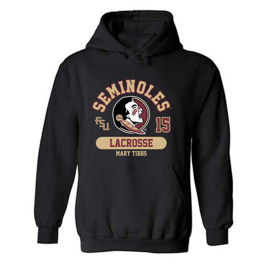 FSU - NCAA Women's Lacrosse : Mary Tibbs - Classic Fashion Shersey Hooded Sweatshirt-0