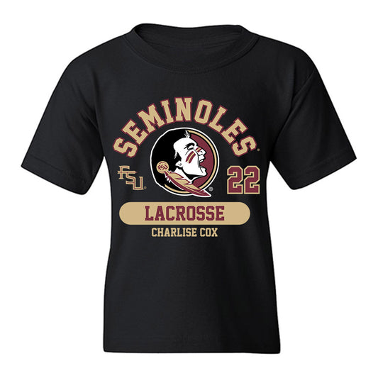 FSU - NCAA Women's Lacrosse : Charlise Cox - Classic Fashion Shersey Youth T-Shirt-0