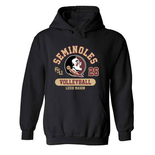 FSU - NCAA Women's Volleyball : Lexie Mason - Classic Fashion Shersey Hooded Sweatshirt-0