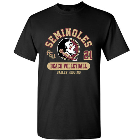 FSU - NCAA Beach Volleyball : Bailey Higgins - Classic Fashion Shersey T-Shirt-0