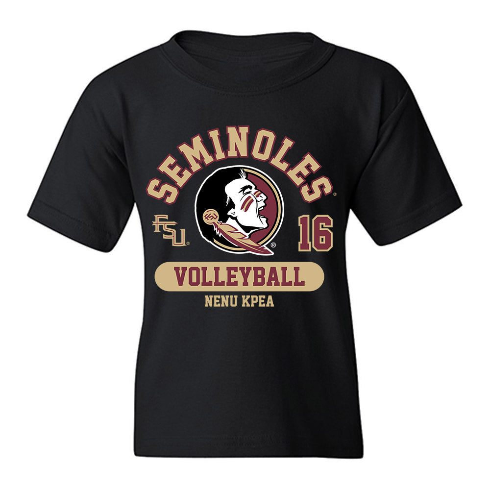FSU - NCAA Women's Volleyball : Nenu Kpea - Classic Fashion Shersey Youth T-Shirt-0