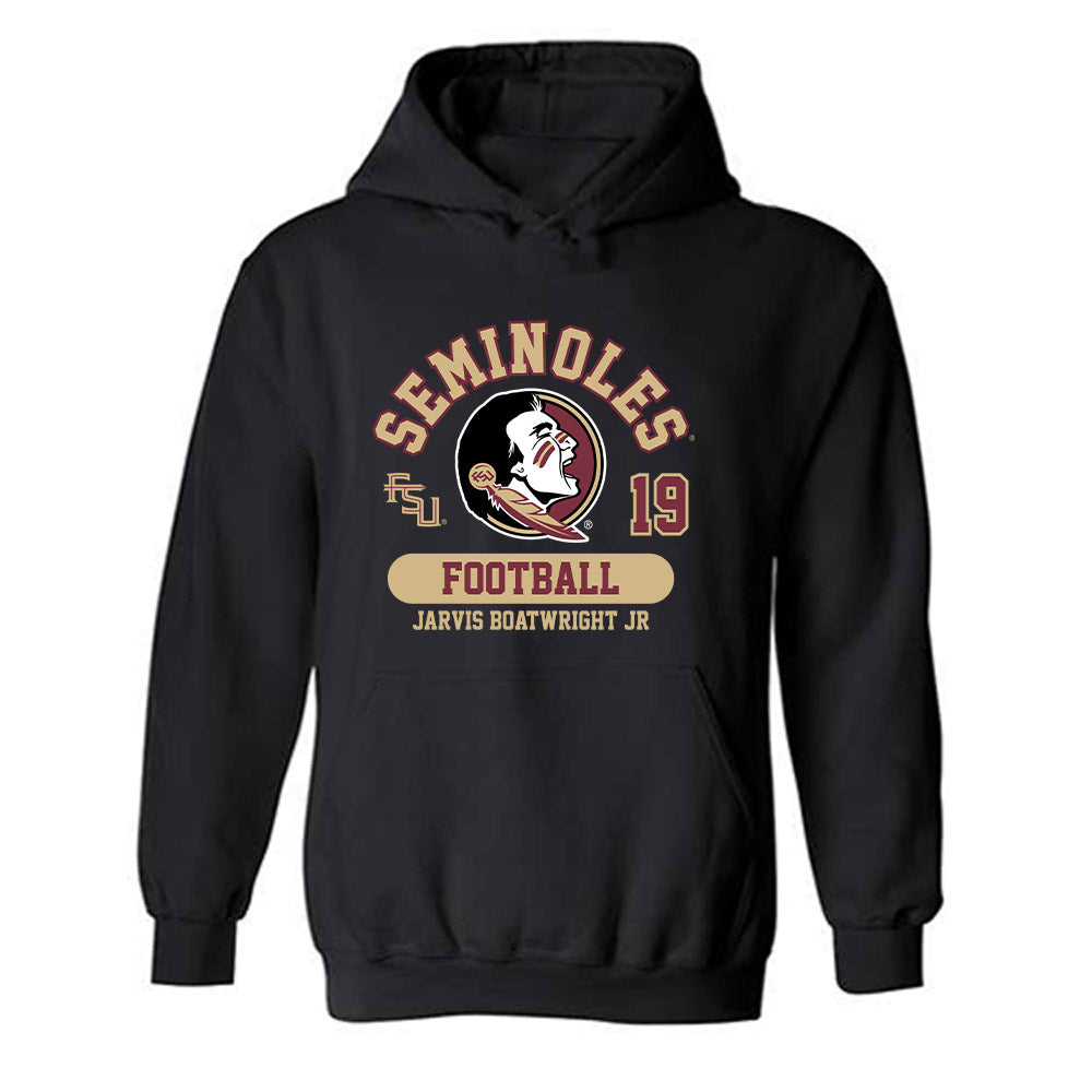 FSU - NCAA Football : Jarvis Boatwright Jr - Classic Fashion Shersey Hooded Sweatshirt-0