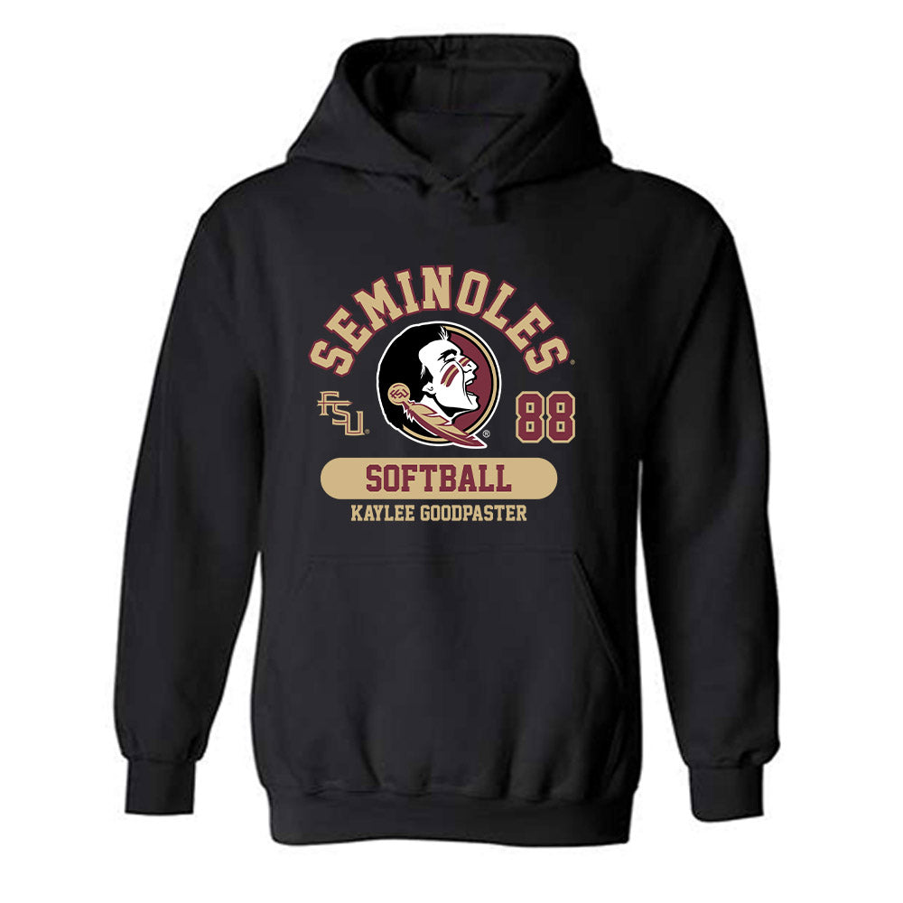 FSU - NCAA Softball : Kaylee Goodpaster - Classic Fashion Shersey Hooded Sweatshirt-0