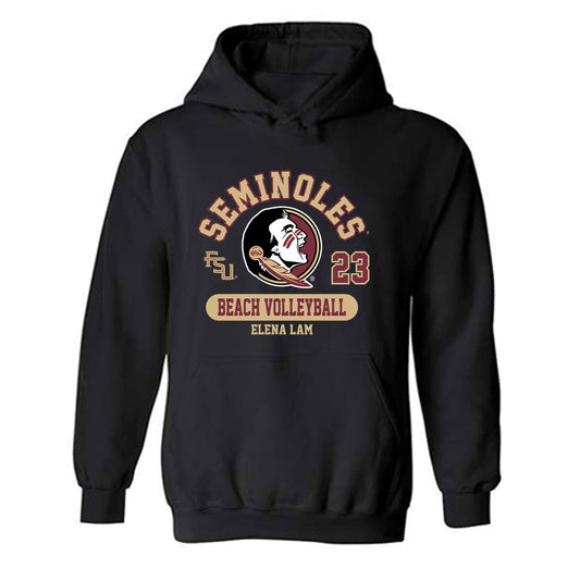 FSU - NCAA Beach Volleyball : Elena Lam - Classic Fashion Shersey Hooded Sweatshirt-0