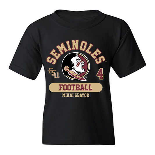 FSU - NCAA Football : Mikai Gbayor - Classic Fashion Shersey Youth T-Shirt-0