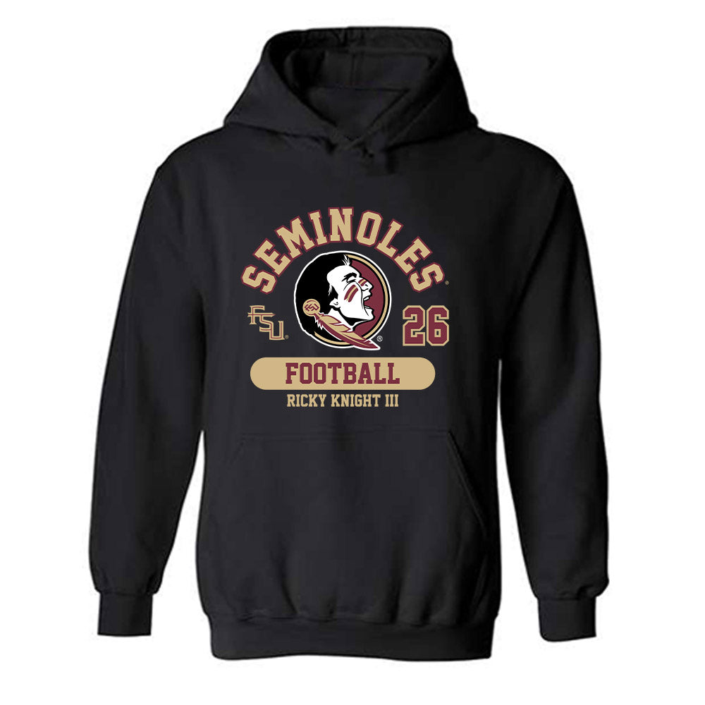 FSU - NCAA Football : Ricky Knight III - Classic Fashion Shersey Hooded Sweatshirt-0