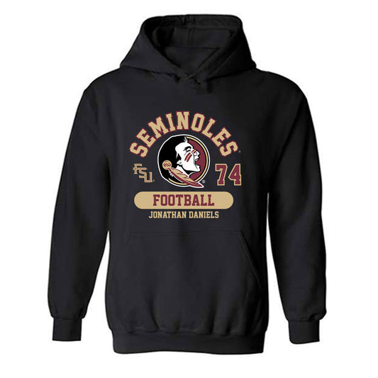 FSU - NCAA Football : Jonathan Daniels - Classic Fashion Shersey Hooded Sweatshirt-0