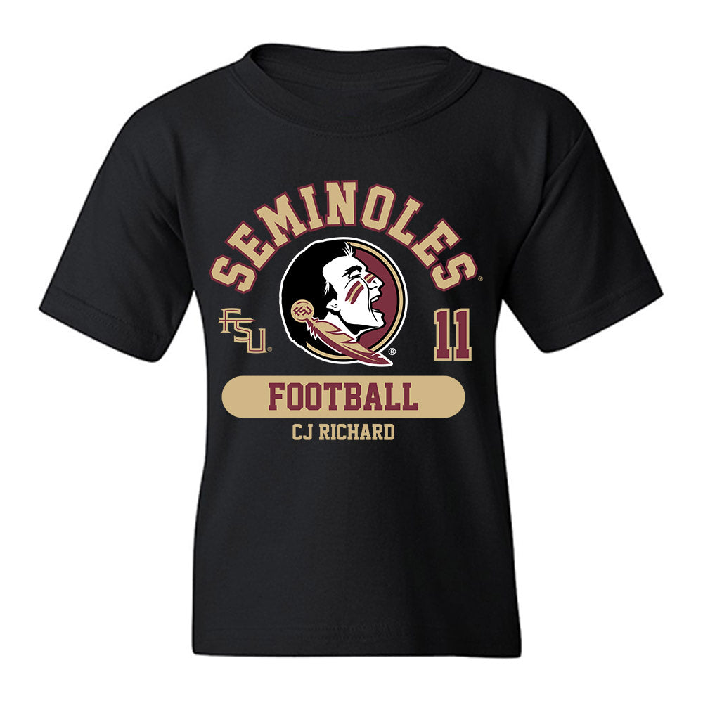FSU - NCAA Football : Cj Richard - Classic Fashion Shersey Youth T-Shirt-0