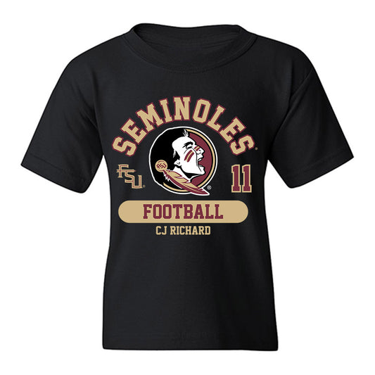 FSU - NCAA Football : Cj Richard - Classic Fashion Shersey Youth T-Shirt-0
