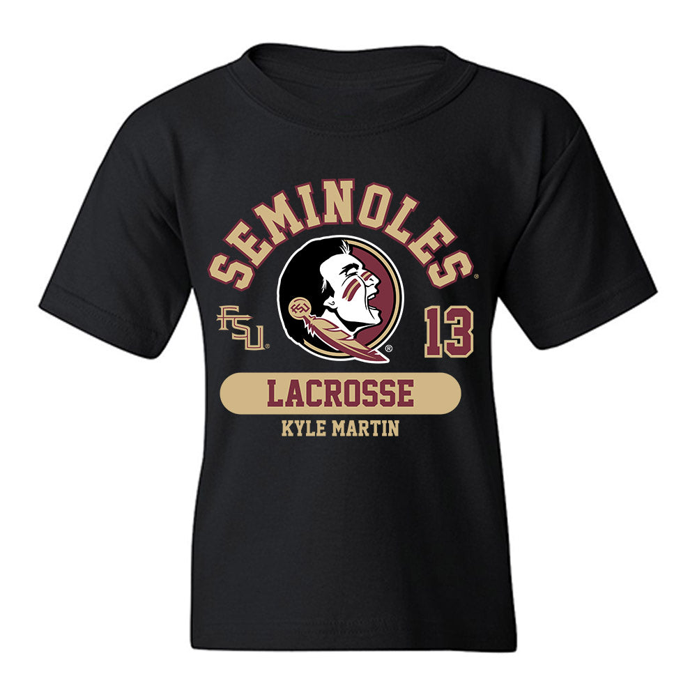 FSU - NCAA Men's Lacrosse : Kyle Martin - Classic Fashion Shersey Youth T-Shirt-0