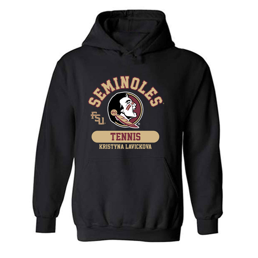FSU - NCAA Women's Tennis : Kristyna Lavickova - Classic Fashion Shersey Hooded Sweatshirt-0