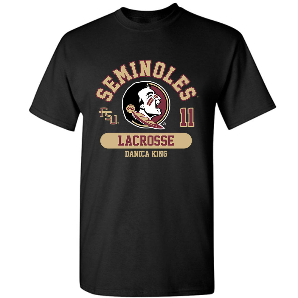 FSU - NCAA Women's Lacrosse : Danica King - Classic Fashion Shersey T-Shirt-0