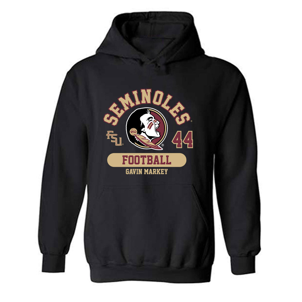 FSU - NCAA Football : Gavin Markey - Classic Fashion Shersey Hooded Sweatshirt-0