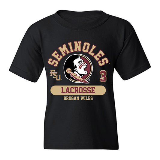 FSU - NCAA Women's Lacrosse : Brogan Wiles - Classic Fashion Shersey Youth T-Shirt-0