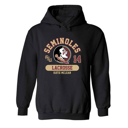 FSU - NCAA Women's Lacrosse : Katie McLean - Classic Fashion Shersey Hooded Sweatshirt-0