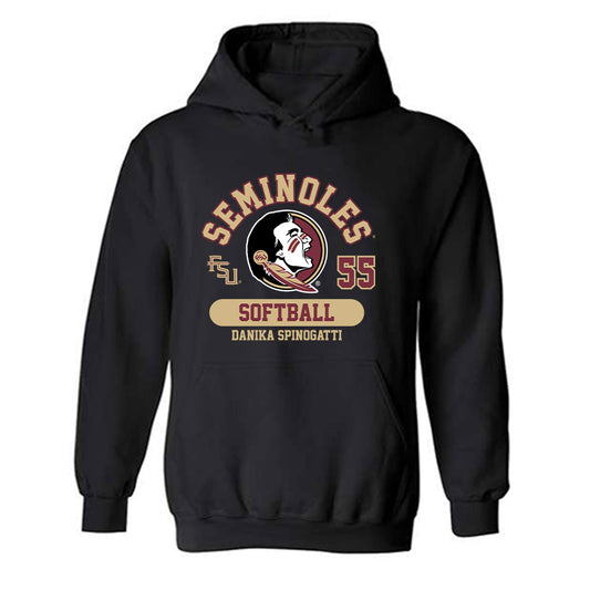 FSU - NCAA Softball : Danika Spinogatti - Classic Fashion Shersey Hooded Sweatshirt-0