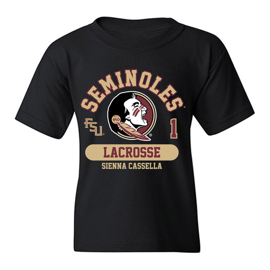 FSU - NCAA Women's Lacrosse : Sienna Cassella - Classic Fashion Shersey Youth T-Shirt-0