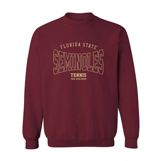 FSU - NCAA Men's Tennis : Yan Kodjoed - Classic Fashion Shersey Crewneck Sweatshirt-0