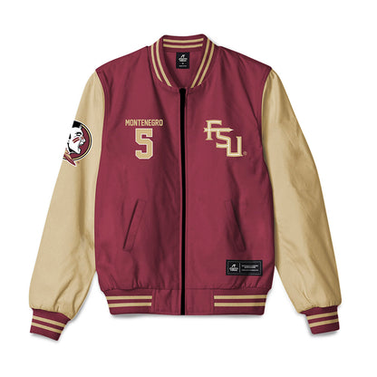 FSU - NCAA Baseball : Marvin Montenegro - Bomber Jacket-0