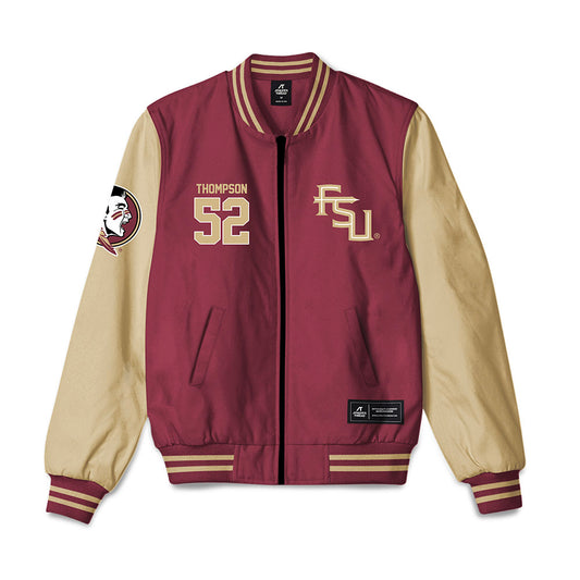 FSU - NCAA Football : Chavez Thompson - Bomber Jacket-0