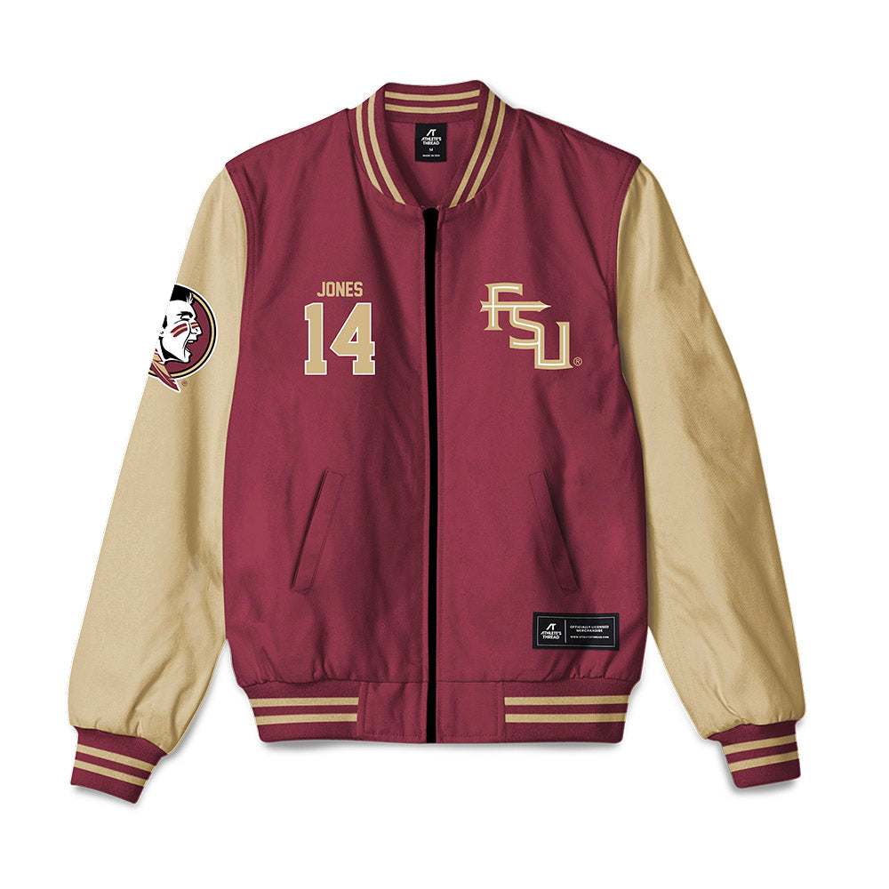 FSU - NCAA Football : Ma'Khi Jones - Bomber Jacket-0