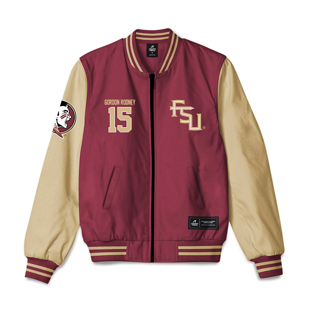 FSU - NCAA Women's Soccer : Anniyah Gordon Rodney - Bomber Jacket-0