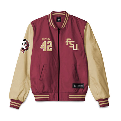 FSU - NCAA Women's Soccer : Wrianna Hudson - Bomber Jacket-0