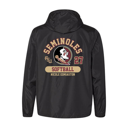 FSU - NCAA Softball : Nicole Edmiaston - Windbreaker-1