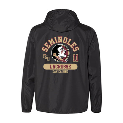 FSU - NCAA Women's Lacrosse : Danica King - Windbreaker-1