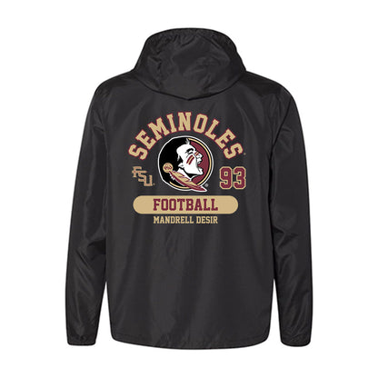 FSU - NCAA Football : Mandrell Desir - Windbreaker-1
