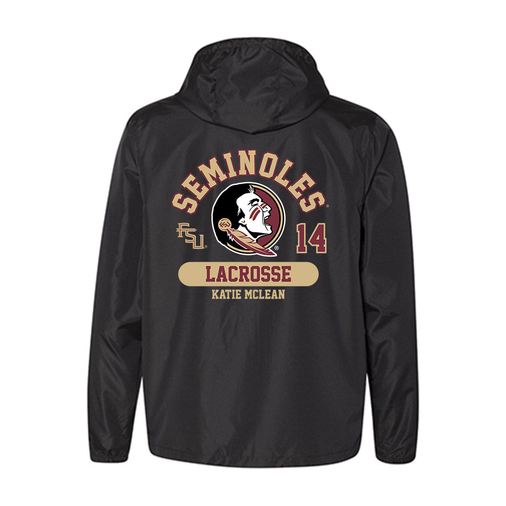 FSU - NCAA Women's Lacrosse : Katie McLean - Windbreaker-1