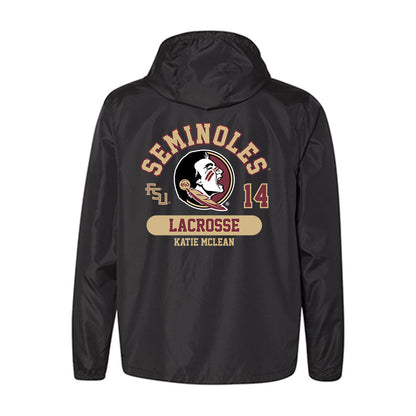 FSU - NCAA Women's Lacrosse : Katie McLean - Windbreaker-1