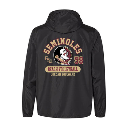 FSU - NCAA Beach Volleyball : Jordan Boulware - Windbreaker-1