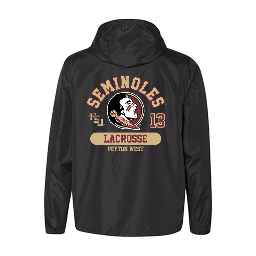 FSU - NCAA Women's Lacrosse : Peyton West - Windbreaker-1
