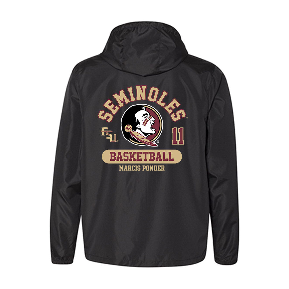 FSU - NCAA Men's Basketball : Marcis Ponder - Windbreaker-1