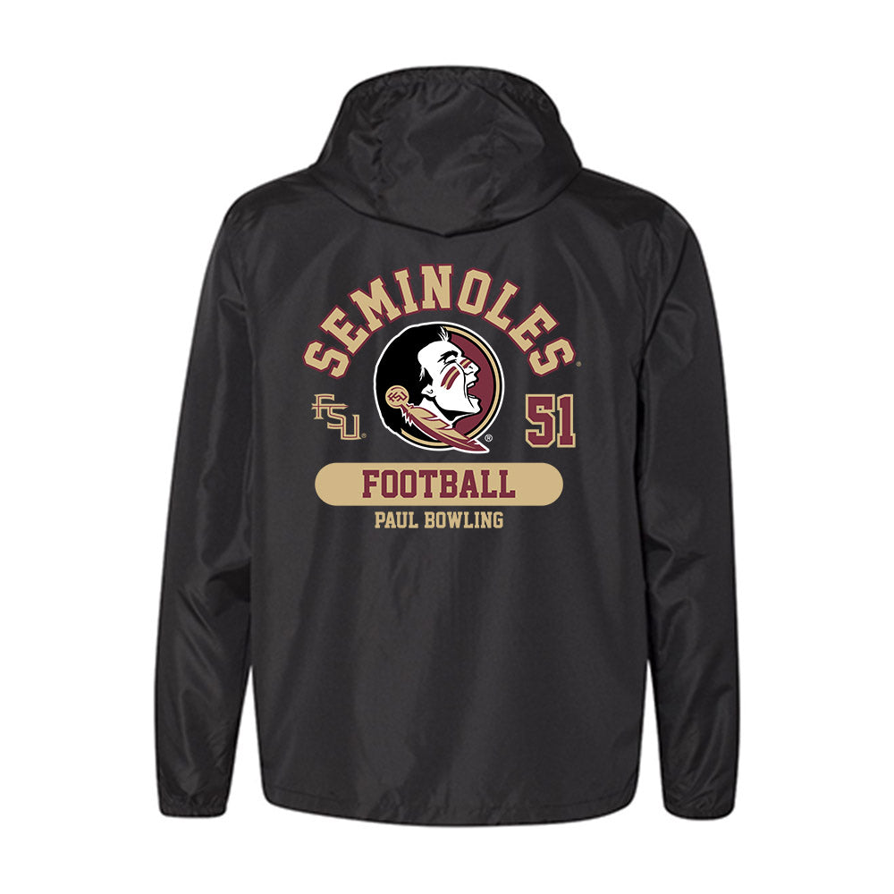 FSU - NCAA Football : Paul Bowling - Windbreaker-1