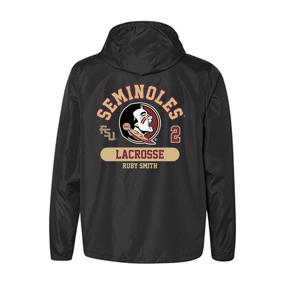 FSU - NCAA Women's Lacrosse : Ruby Smith - Windbreaker-1