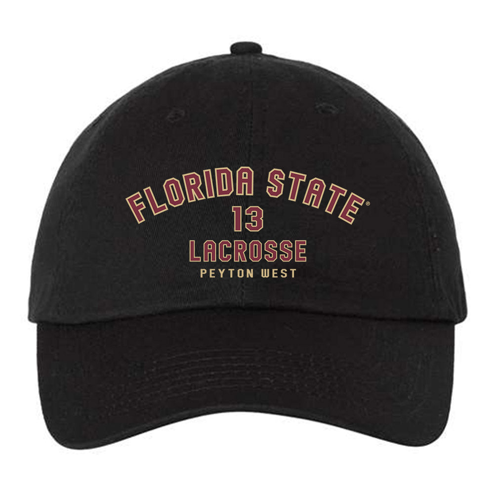 FSU - NCAA Women's Lacrosse : Peyton West - Dad Hat-0