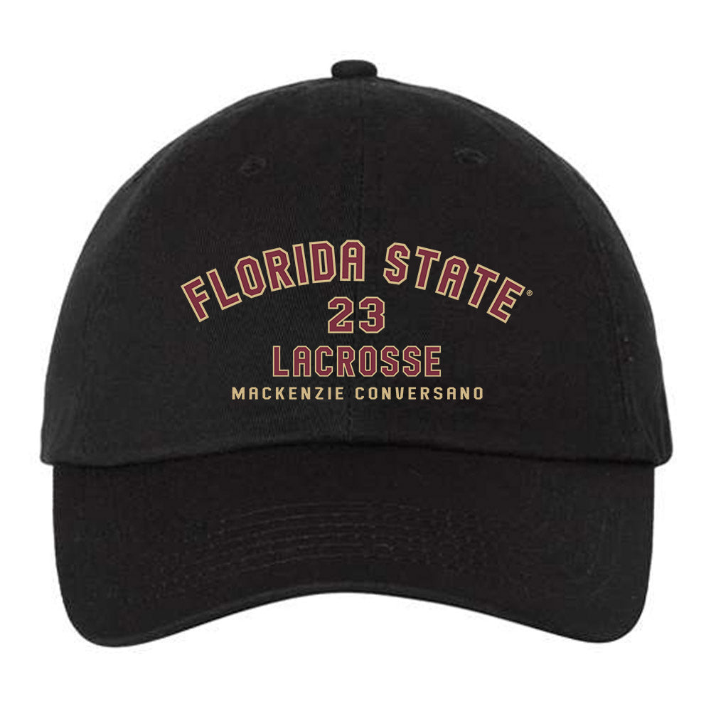 FSU - NCAA Women's Lacrosse : Mackenzie Conversano - Dad Hat-0