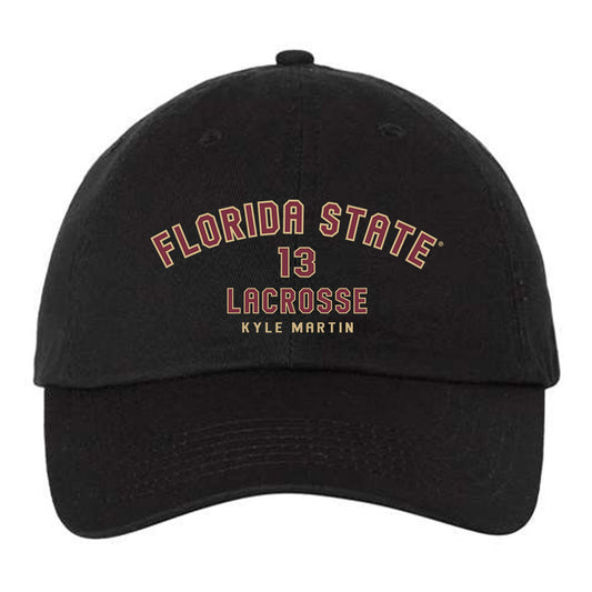 FSU - NCAA Men's Lacrosse : Kyle Martin - Dad Hat-0
