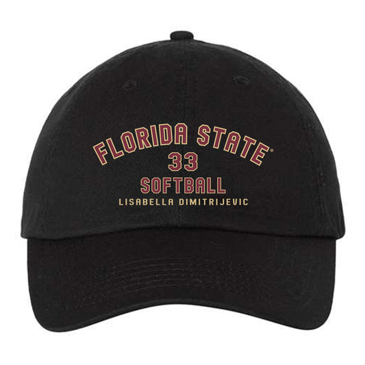 FSU - NCAA Softball : Lisabella Dimitrijevic - Dad Hat-0