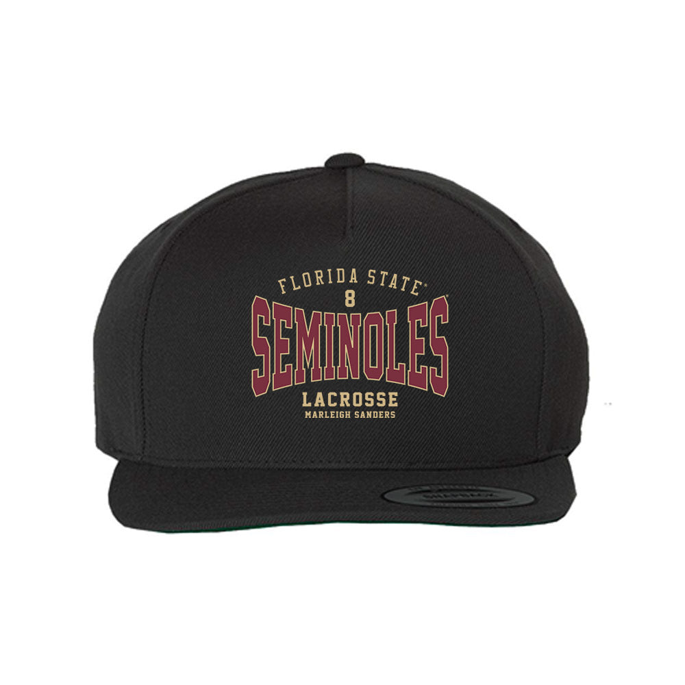 FSU - NCAA Women's Lacrosse : Marleigh Sanders - Snapback Hat-0