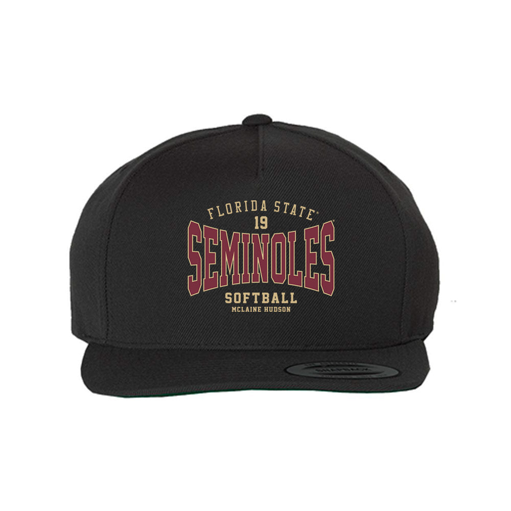 FSU - NCAA Softball : Mclaine Hudson - Snapback Hat-0